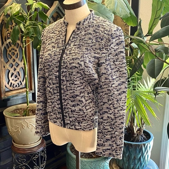 Fossil Gray & Purple zip jacket - Picture 2 of 11